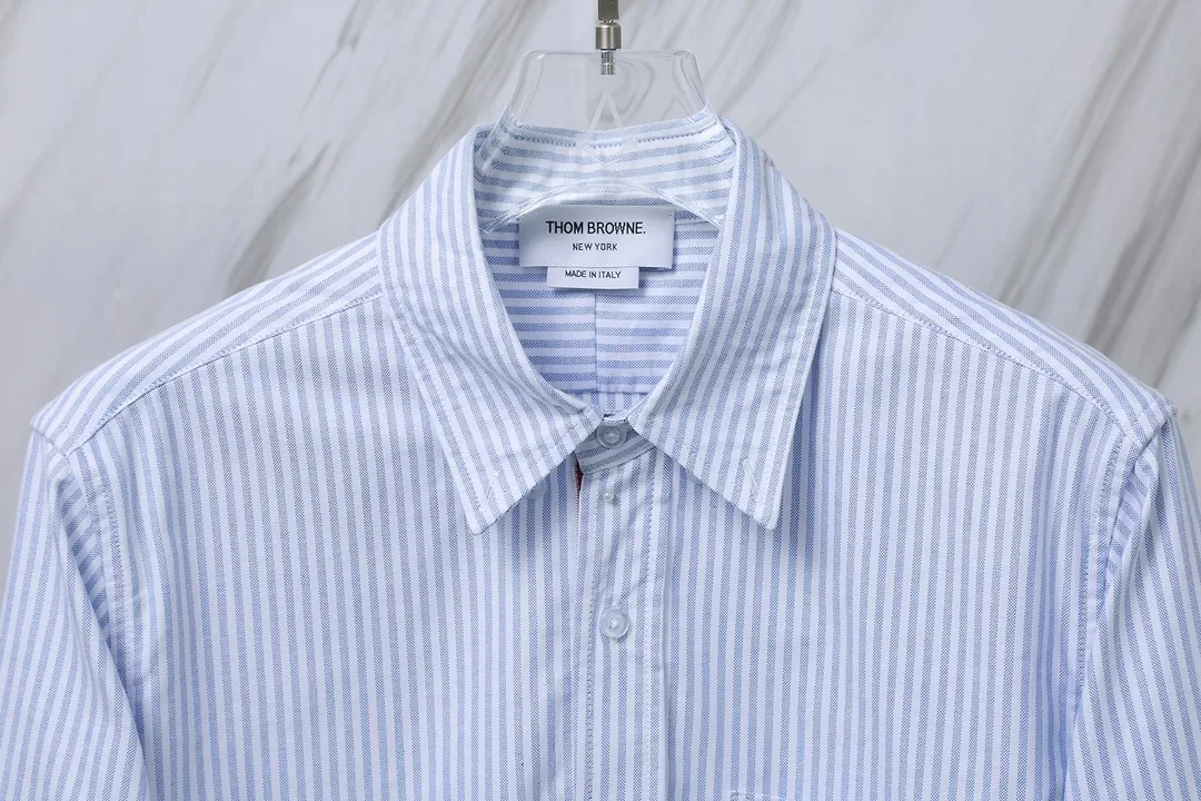 ：970（TB + ） THOM BROWNE . TB Classic + ZP Authentic Same Style TB ：Blue /Gray Size：0/1/2/3/4
